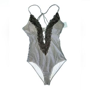 NWT Cupshe Wish You Well Lace One Piece Swimsuit